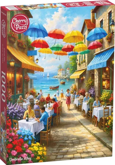 Puzzle Cherry Pazzi din 1000 piese - Alee cu umbrele