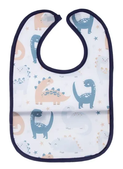 Baveta impermeabilă pentru bebeluși BabyJem - Dinozaur