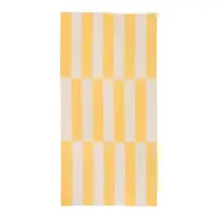Prosop de plajă galben din bumbac 100x160 cm Su – noo.ma