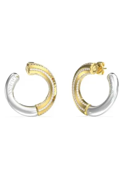 Cercei Majorelle stud lung cu cristale JUBE05376JWYGRHT-U - Auriu - Argintiu