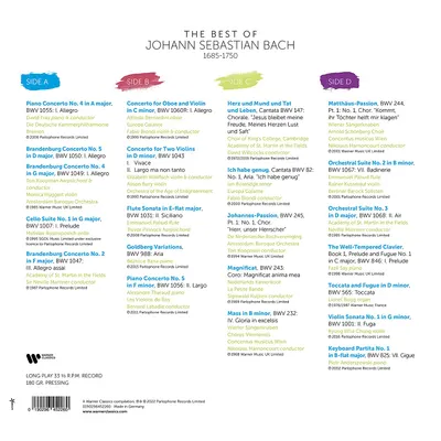 The Best of Bach - Vinyl