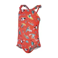 Costum de baie Speedo Digital Frill Thinstrap pentru copii