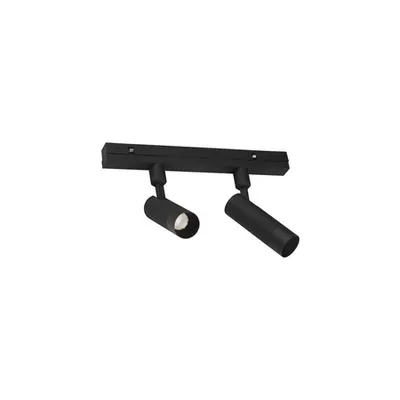 Sistem iluminat pe sina PLANET MAGNETIC Nisipiu Negru Aluminiu 2*5W DC48V Phillips 662lm CRI>90 UGR<14 Beam Angle 45° 3000K IP20 Dimabil & Adjustable