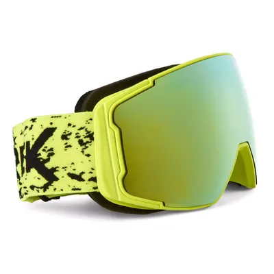 Ochelari de schi și snowboard pentru copii - Lentilă galbenă oglindită