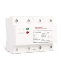 Releu siguranta digitala de protectie tensiune 125A STVP-100 recuperare automata