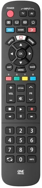 Telecomandă One For All - Panasonic Replacement, URC4914, negru