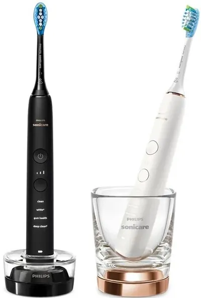 Periuțe de dinți electrice Philips Sonicare - HX9914/57, 2 rezerve, negru/alb