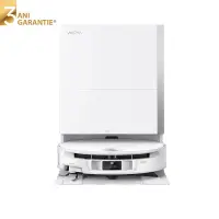 Aspirator robot cu mop MOVA S70 Pro Roller Robotic Vacuum Cleaner, 30000Pa, 5200mAh, HydroForce Mopping, statie inteligenta, Alb - Default Title
