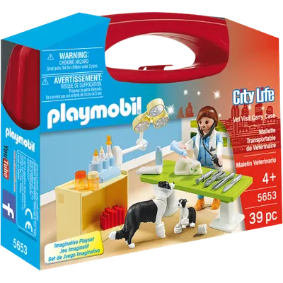 Set portabil - in vizita la veterinar