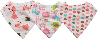 Baveta-bandana Lorelli - Girl, assoritiment
