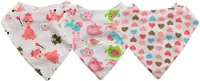 Baveta-bandana Lorelli - Girl, assoritiment