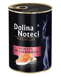 Conserve pisici adulte 24x400 g DOLINA NOTECI Premium cu somon