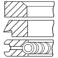 Set segmenti piston GOETZE ENGINE 08-109700-00