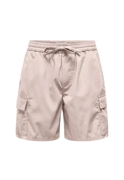 Pantaloni scurti sport barbati Sons - 22034462 - Bumbac/Poliester - 54697 - Roz