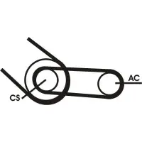 Set curea transmisie cu caneluri CONTITECH 4PK916 ELAST T1