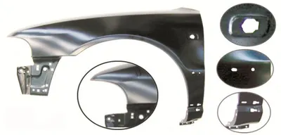 Aripa fata stanga cu locas semnalizator AUDI A4 intre 1998-2001
