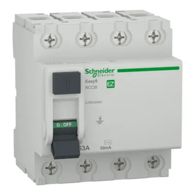 Easy9 Intreruptor diferential 4P AC 30 mA 63A