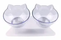 Bol Dublu Hrana si Apa Pentru Pisici