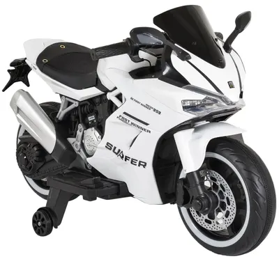 Motor cu baterie Moni - Surfer, alb