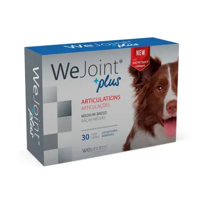 Supliment articular pentru caini WeJoint Plus Medium Breed 30 tablete