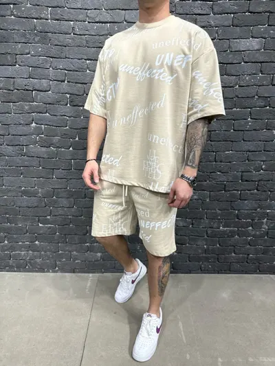 Trening Oversized Uneffected Stone-Beige Tras197(un-108) (mărime: M)