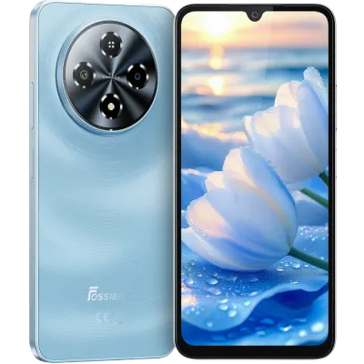 Telefon Fossibot S5 Pro, 4G, Dual SIM, 6.88 120Hz, Octa-Core, 8GB RAM, 256GB, Camera 50MP + 8MP, 6000mAh, Android 15, Blue