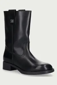Steve Madden cizme pentru femei din piele Zethy