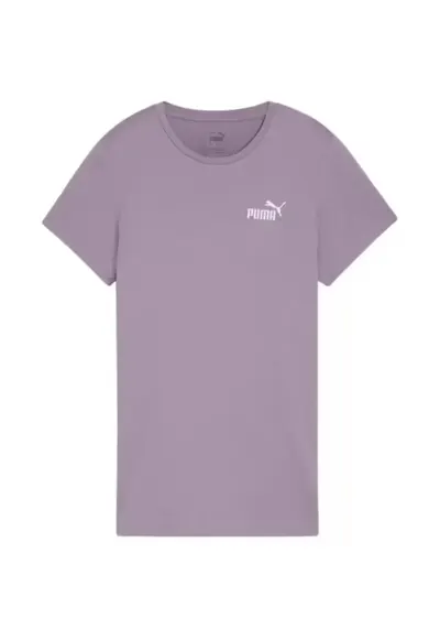 Tricou sport dama - Ess + Broderie - mov - bumbac