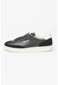 Pantofi sport de piele si piele ecologica Grant - Negru