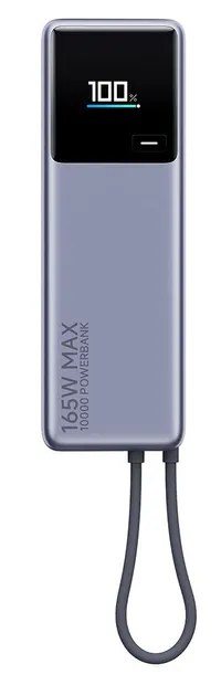 Baterie externă Xiaomi – PB1165MI, 165W, 10000mAh, gri