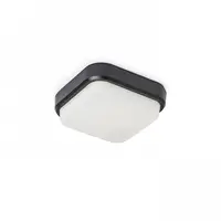 TARIS SQ 17 Corp de iluminat aparent negru plastic 230V LED 8W IP54 3000K