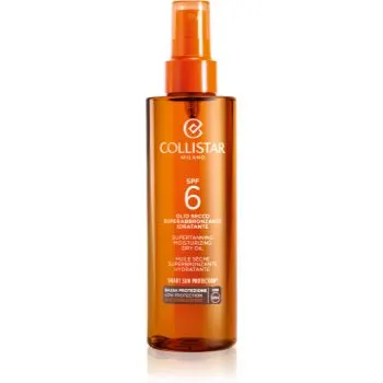 Collistar Special Perfect Tan Supertanning Moisturizing Dry Oil ulei de bronzat pentru piele uscata SPF 6