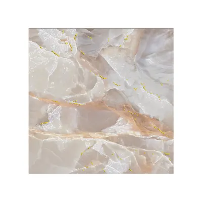 Gresie exterior / interior portelanata Royal Beige 60 x 60 cm lucioasa rectificata tip marmura