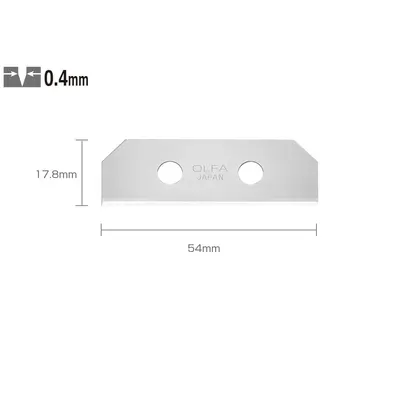 Set SKB-8/10B - lame japoneze pentru SK-8. 10 bucati. Olfa