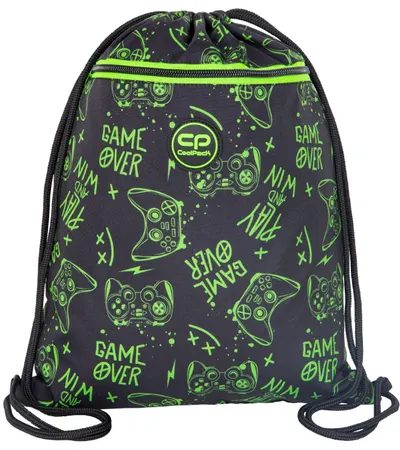 Geantă de sport Cool Pack Game Night - Vert, pentru băiat