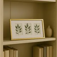 Ramă foto elegantă, din metal, 22x12 cm, culoarea auriu