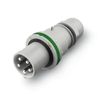Stechern63A 2P+E 10h >50V 100-300Hz Terminal presetupa