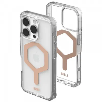 Husa MagSafe pentru Apple iPhone 16 Pro, Urban Armor Gear, Plyo, Roz Aurie