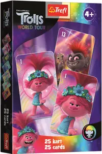 Joc de societate Old Maid: Trolls - Pentru copii