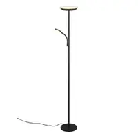 Lampadar negru LED (înălțime 178 cm) Specter – Reality