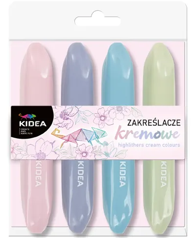 Markere de text pastelate Kidea - Future, 4 buc