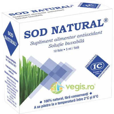 Sod Natural 10 fiole x 5ml