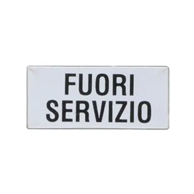 Eticheta cu text pentru LPX AU100 LEGEND HOLDER, FUORI SERVIZIO