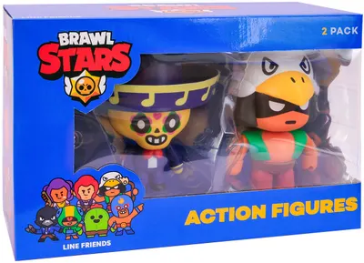 Set figurine de acțiune P.M.I. Games: Brawl Stars - Characters (Season 1) (sortiment), 16.5 cm