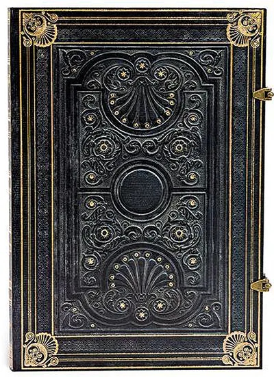 Carnețel Paperblanks - Nocturnelle, 21 х 30 cm, 120 pagini