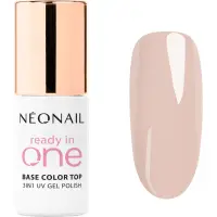 NEONAIL Ready In One 3in1 UV Gel Polish lac de unghii sub forma de gel cu pulbere de diamante culoare 04 One Soft Beige 7.2 ml