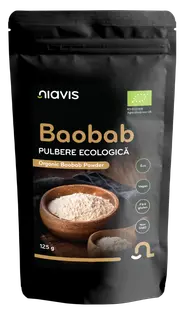 Pulbere ecologica Baobab, 125g, Niavis