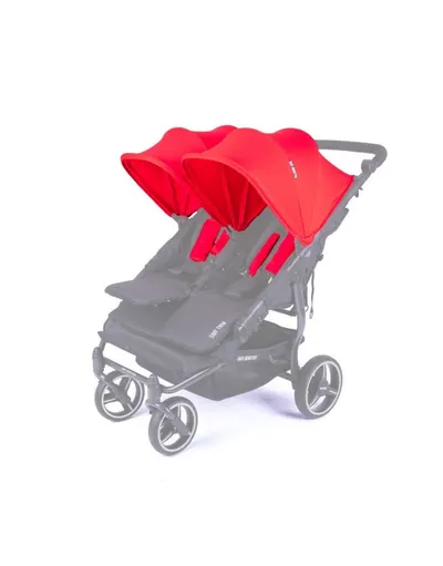 Set parasolar Baby Monsters - Pentru Easy Twin, Red