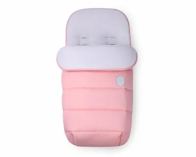 Sac de dormit pentru carucior Kikka Embroidered baby pink