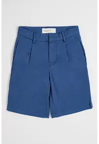 Pantaloni scurti chino relaxed fit - Albastru prafuit